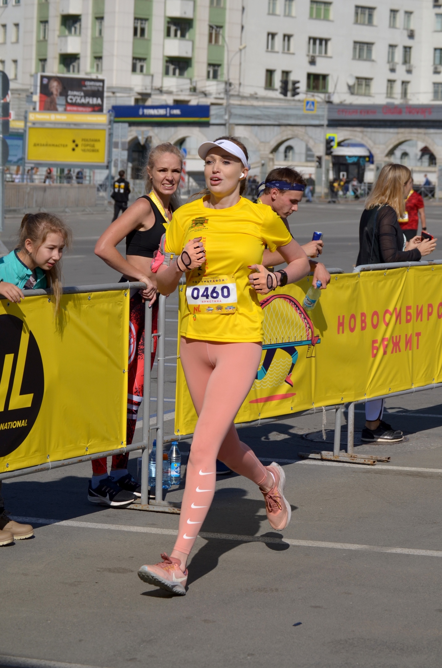 Girls from Raevich's Siberian Half Marathon - Siberia, Novosibirsk, Girls, The race, Half marathon, Sport, Longpost