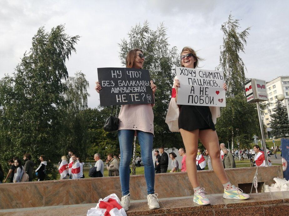 Беларусь воскресная - Республика Беларусь, Протест, Плакат, Политика, Фотография, Длиннопост