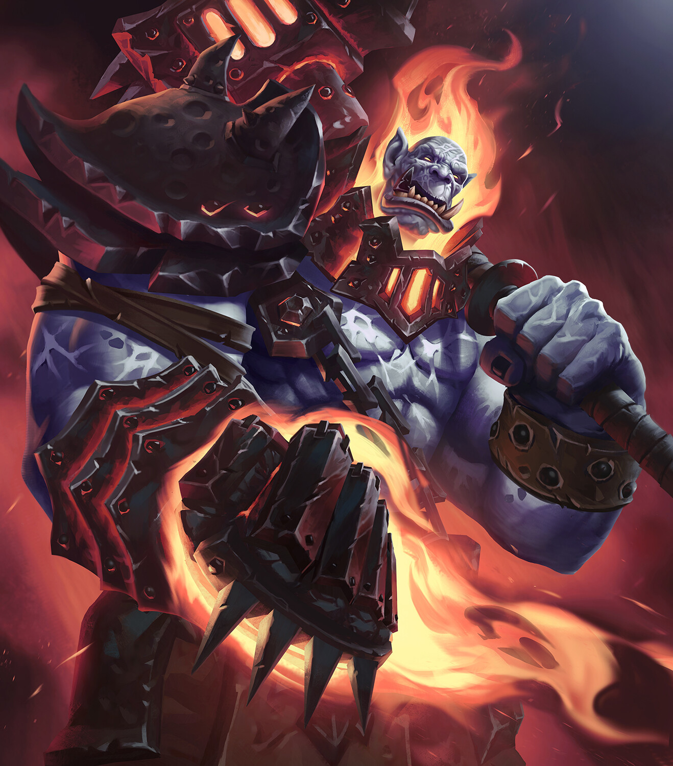 Blackhand - Art, Fan art, World of warcraft, Iron Horde, Chernoruk, Orcs