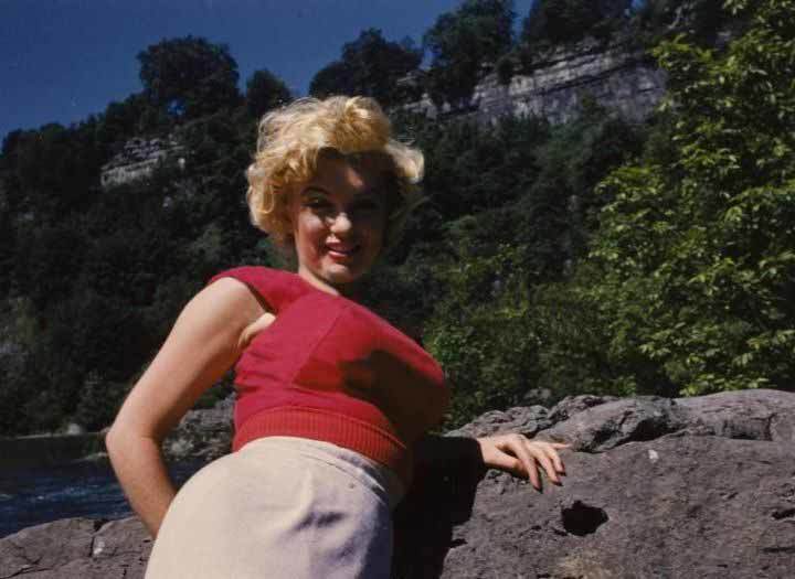 Film Niagara 1953 (XXXIV) Cycle Magnificent Marilyn - 205 - Cycle, Gorgeous, Marilyn Monroe, Actors and actresses, Celebrities, Photos from filming, Movies, Hollywood, USA, Cinema, 1952, 1953, Blonde, Longpost, The photo, 20th century, Film Niagara