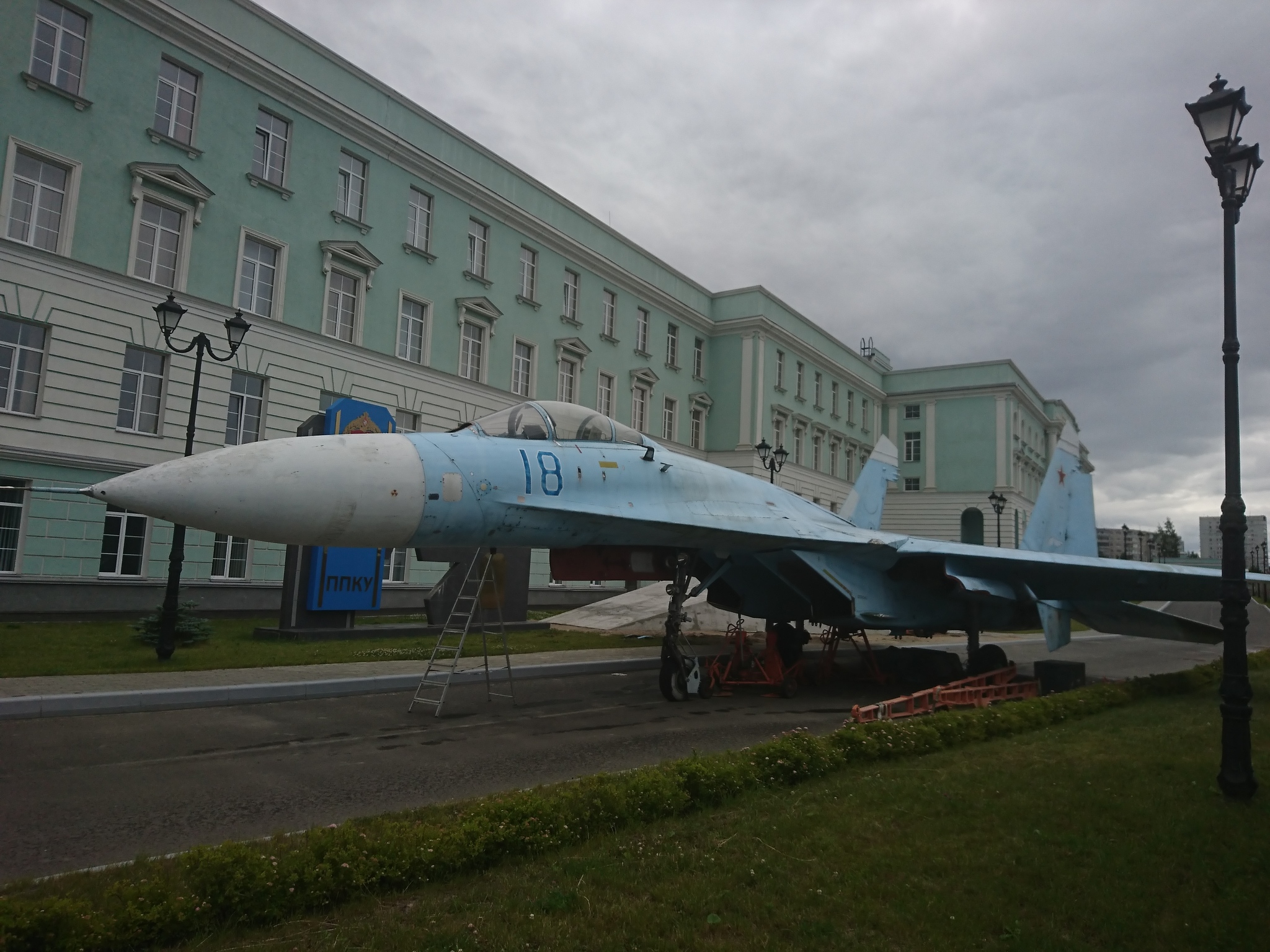 When your director is a former pilot - Su-27, Petrozavodsk