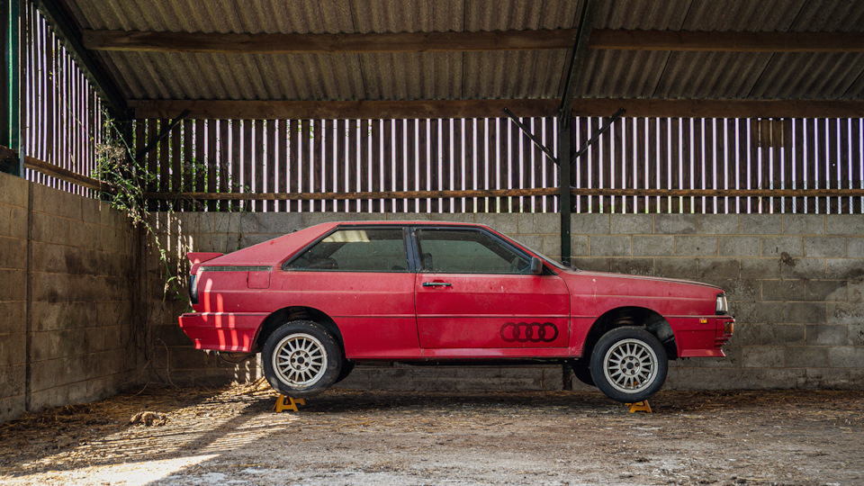 For sale is a 1985 Audi quattro that has been sitting in a regular farm shed for 25 years! - Audi, Legend, Find, Barn, Auto, Story, Longpost, Audi Quattro