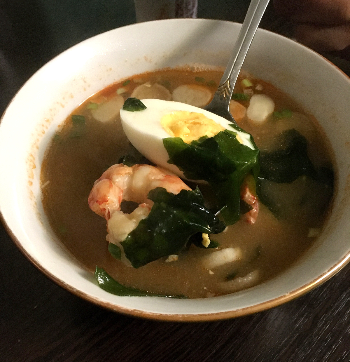 The miso soup we fought over... - My, Sublimation, Miso Soup, A parrot, Japanese food, Pampering, Lovebirds, Video, Longpost