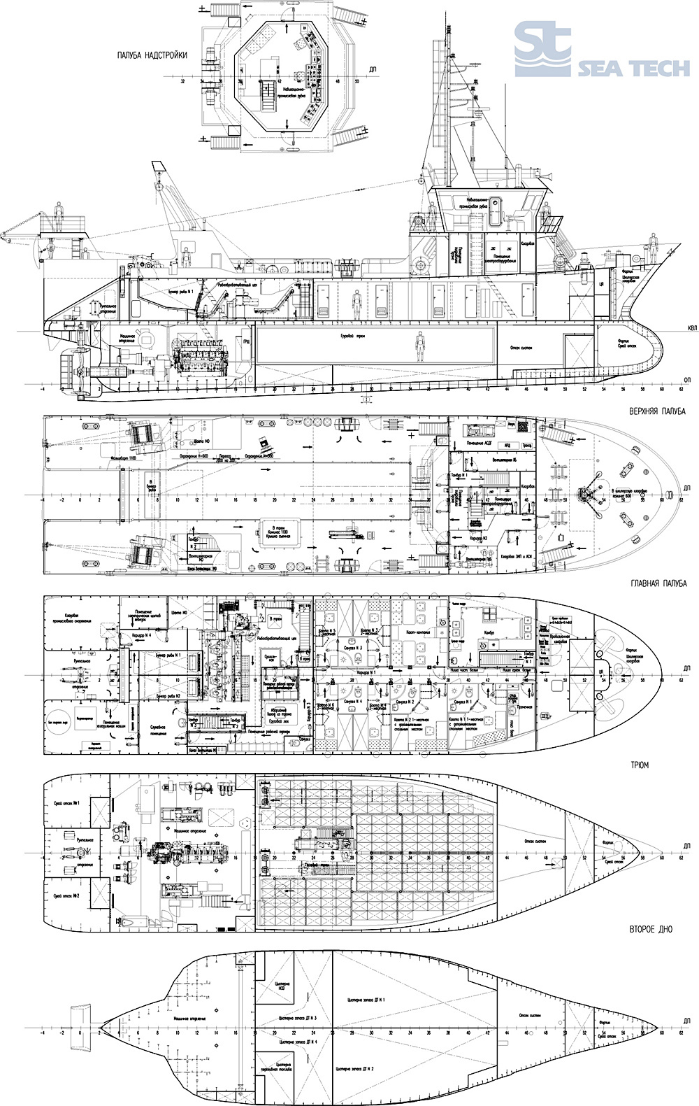 The acceptance certificate for the construction of the T30 V trawler was signed - Shipbuilding, Russia, Vessel, Sea, Trawler, Longpost, news