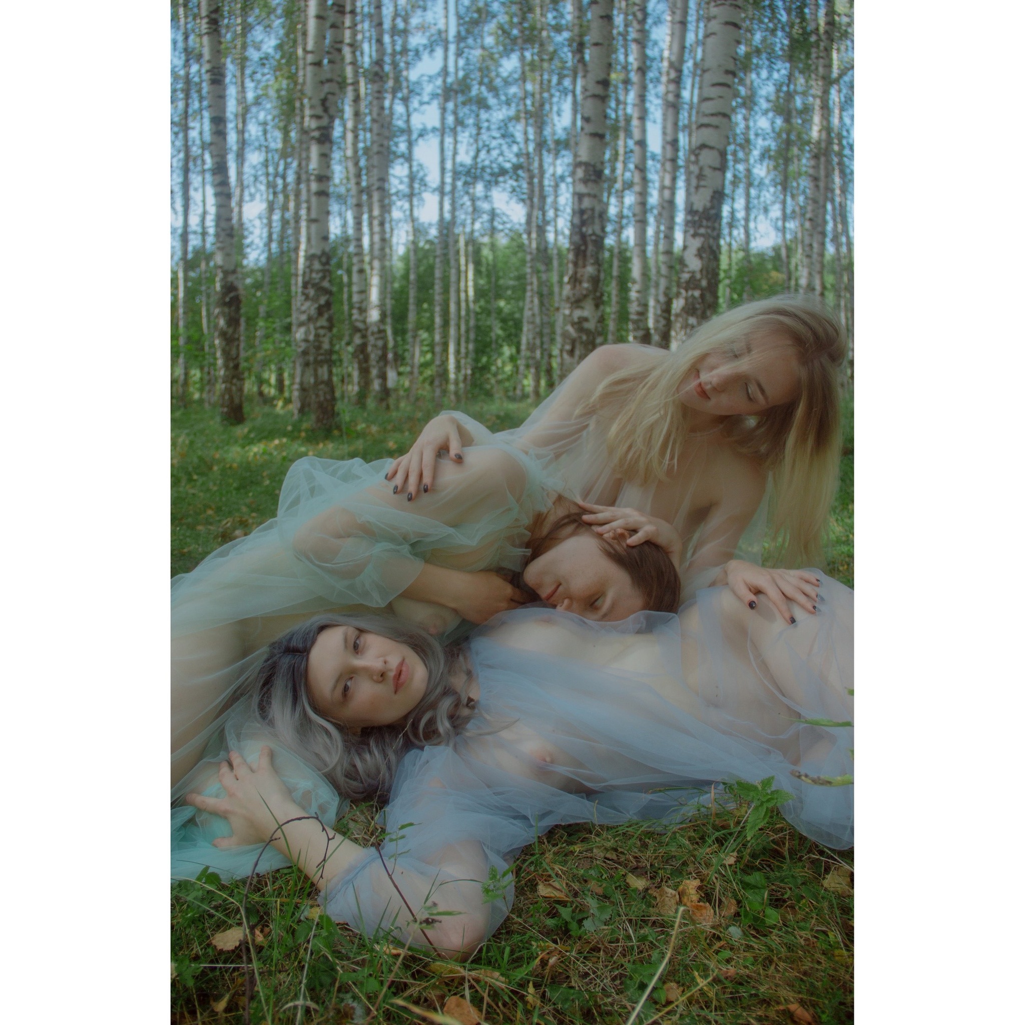 Fairies of the Afternoon. Shooting an almost mythical plot - NSFW, My, Naked, Girls, Nymphs, Photographer, Slavic gods, Longpost