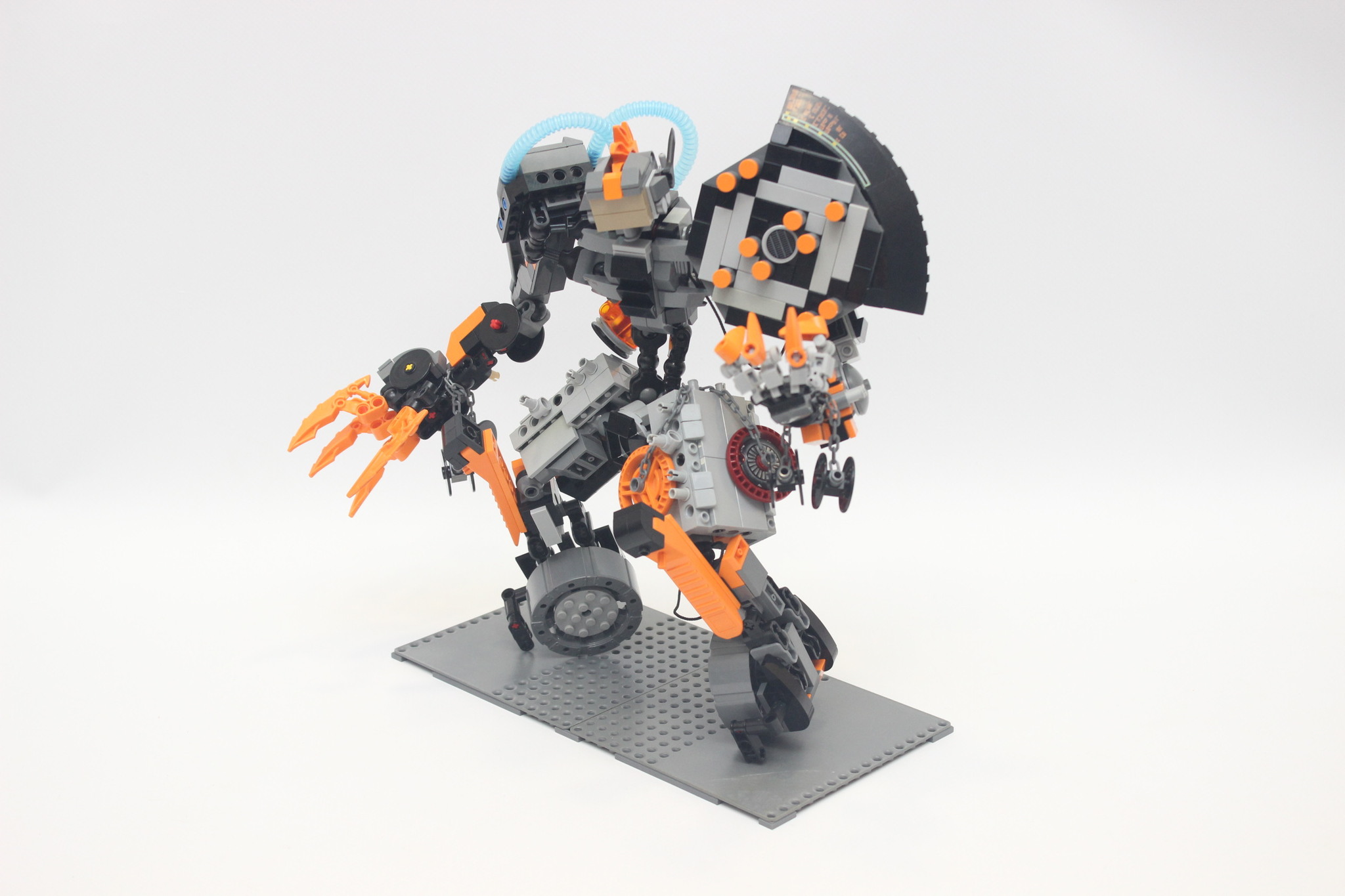 The Scavenger - My, Lego, Mech, Fur, Robot, Longpost