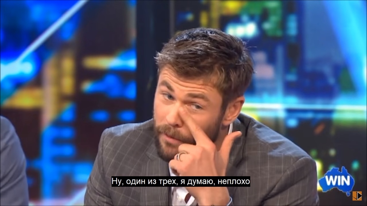 It's simple - Chris Hemsworth, Actors and actresses, Celebrities, Storyboard, Children, Picture with text, Thor, Interview, Parents and children, Longpost