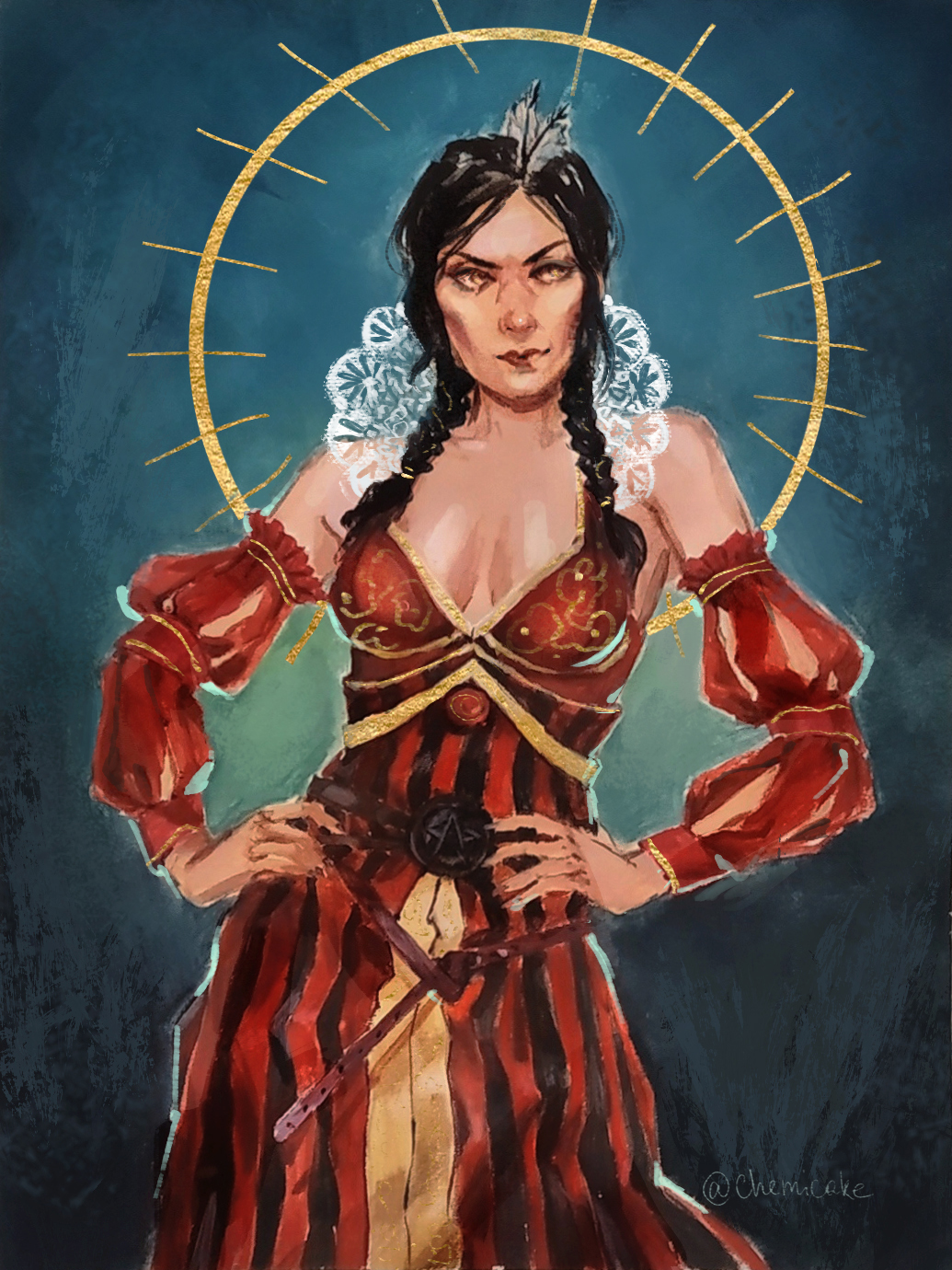 Philippa Eilhart - Witcher, Art, Philip Eilhart