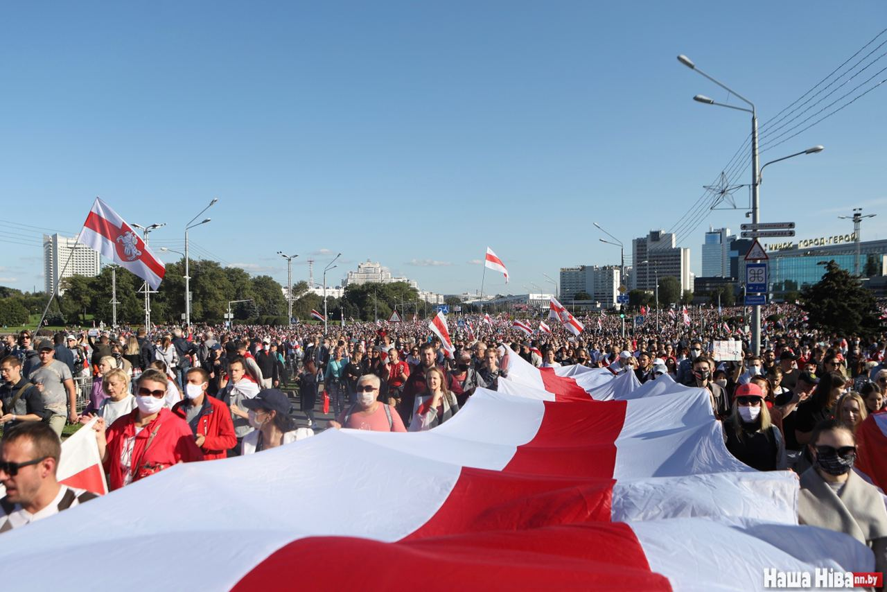 September 20 in Belarus - Republic of Belarus, Protest, Demonstration, The photo, Telegram, Politics, Longpost