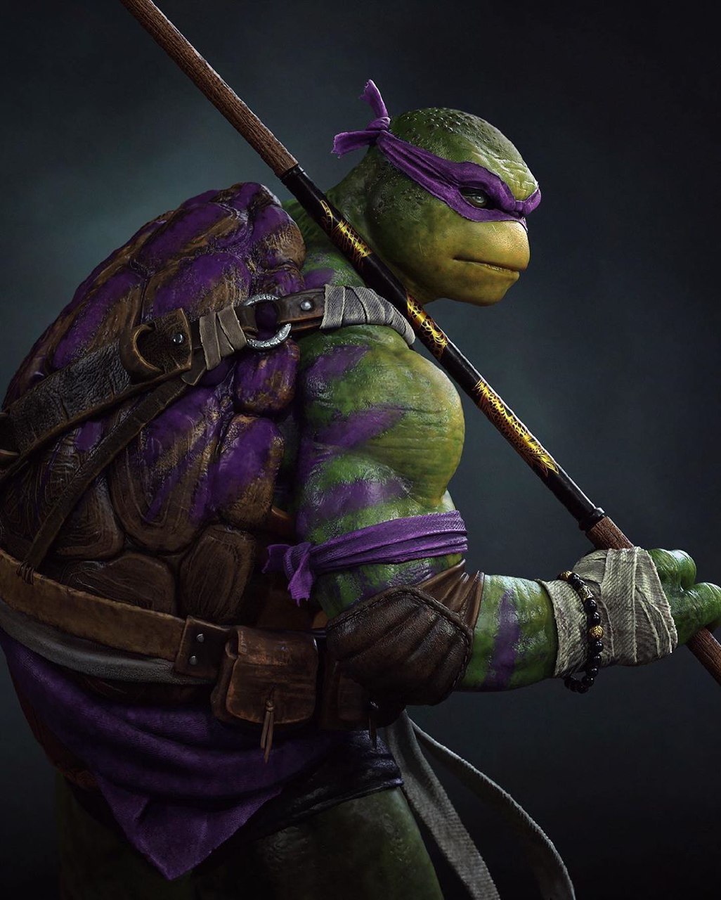 We are not pathetic bugs - Art, Images, Video, Teenage Mutant Ninja Turtles, 3D, Longpost, Raf Grassetti