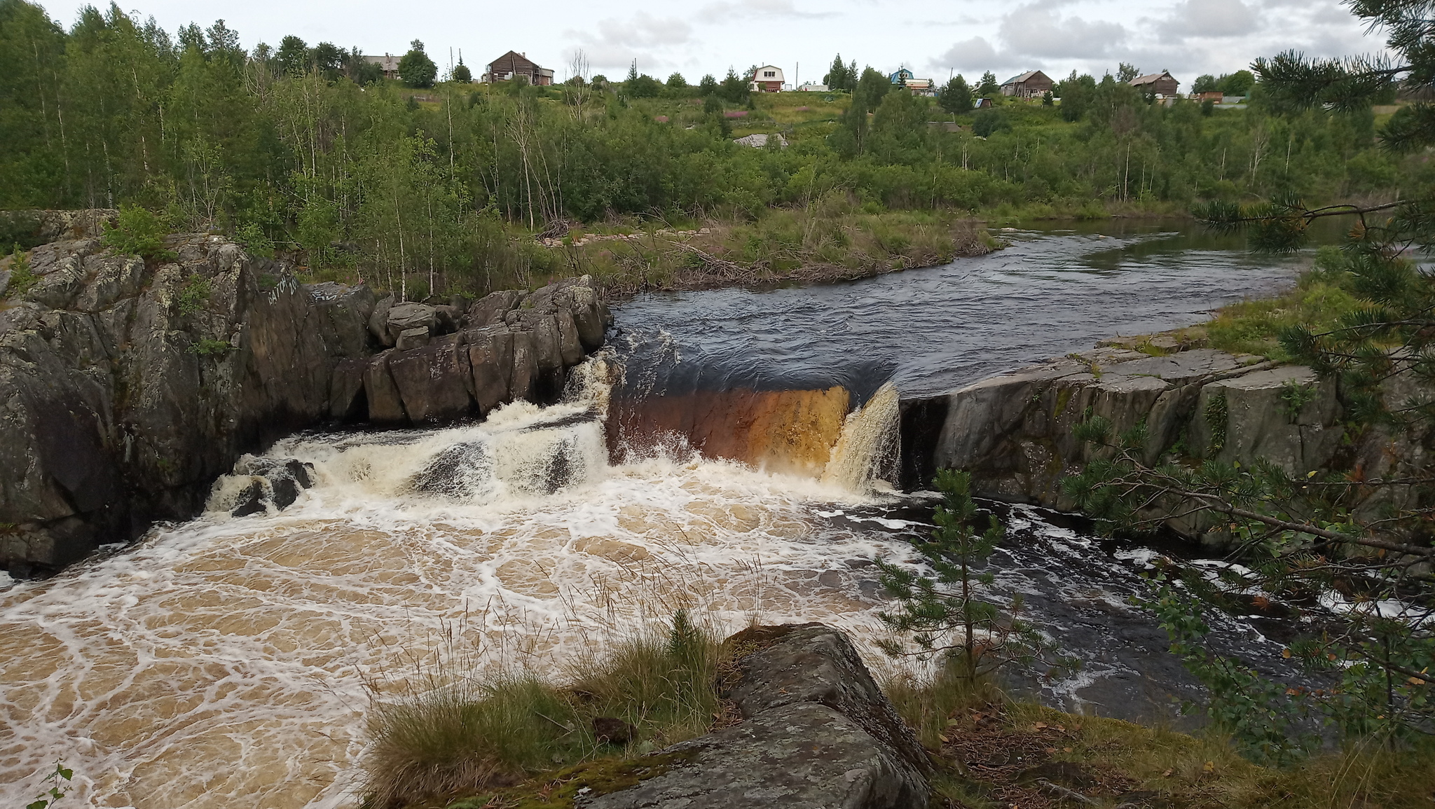 Karelia: Segezha - Nadvoitsy / Solo hiking trip - My, On foot, Tracking, Hobby, Travels, Hike, Карелия, Waterfall, Video, Longpost