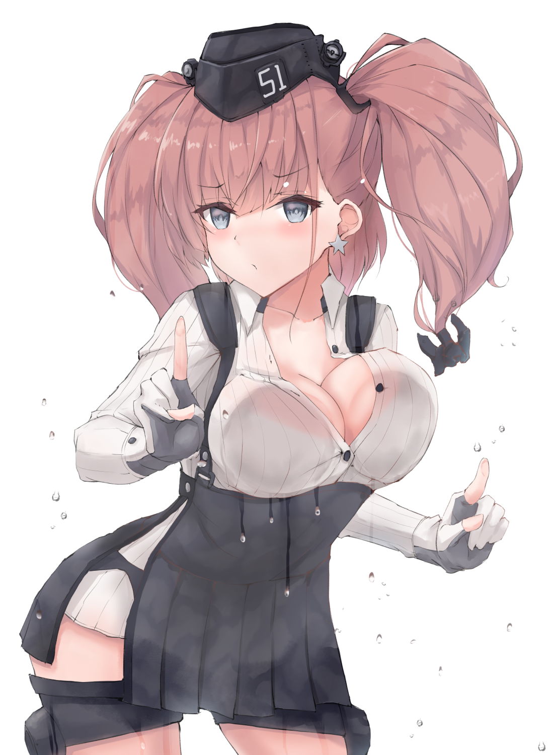 Atlanta - Kantai collection, Anime, Anime art, Atlanta, Boobs