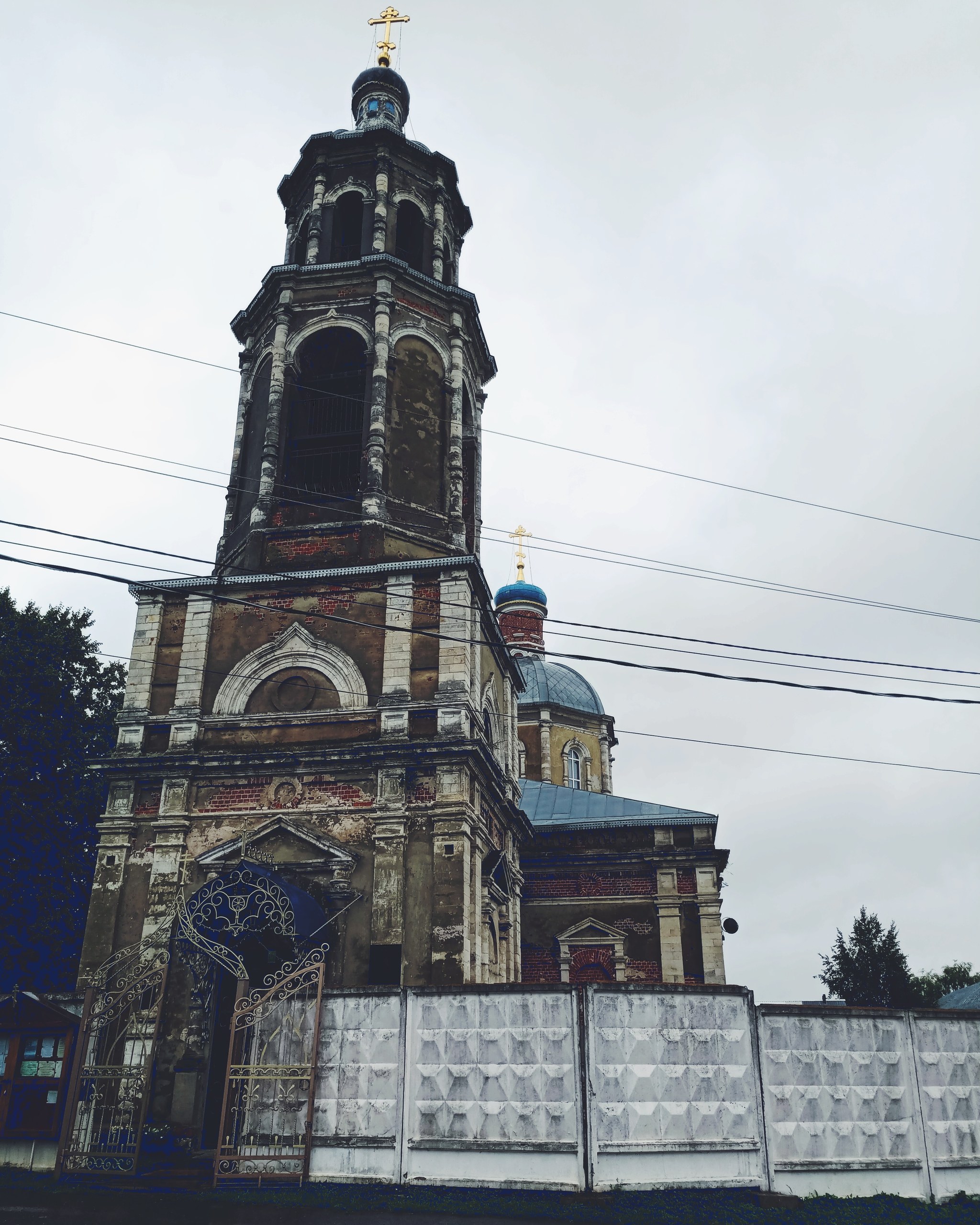 Temple on a cloudy day - My, The photo, Beginning photographer, Church