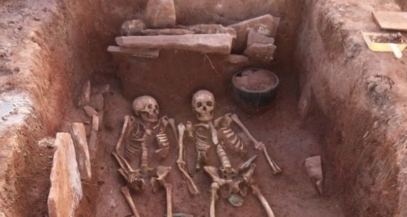 An unusual 2,500-year-old family grave found in Siberia - Siberia, Grave, Archaeological excavations, Longpost