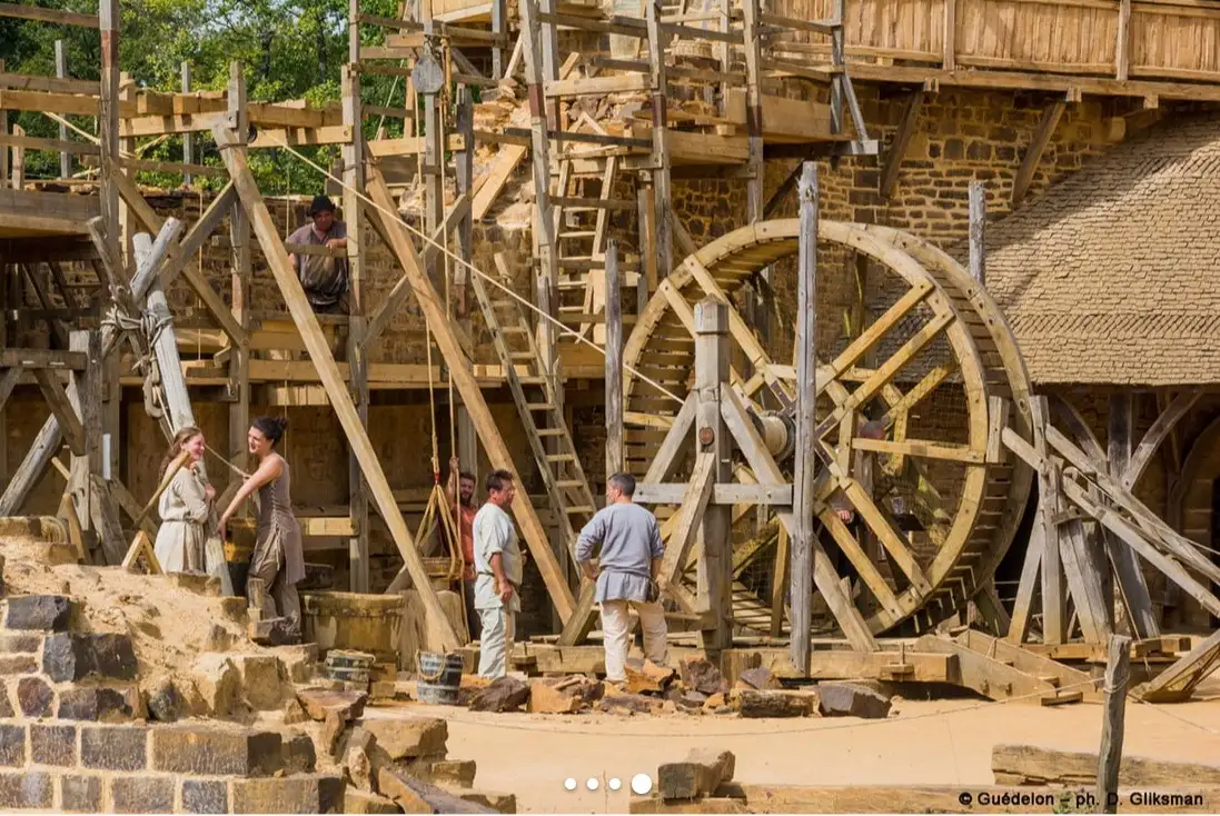 The world's largest archaeological experiment - France, Archeology, Experiment, Building, Lock, Architecture, Interesting, Video, Longpost, Fortification