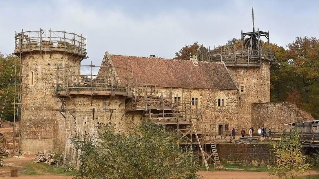 The world's largest archaeological experiment - France, Archeology, Experiment, Building, Lock, Architecture, Interesting, Video, Longpost, Fortification