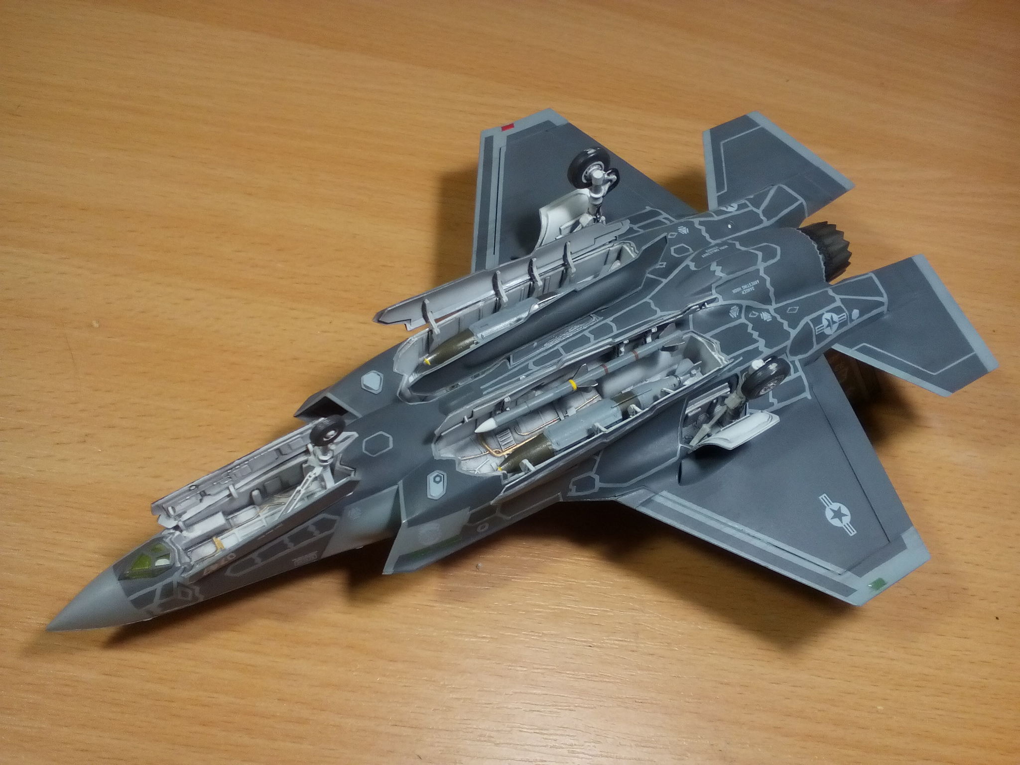 Lockheed-Martin F-35A Lightning II, Italeri, 1/72. Заметки по сборке - Моё, Стендовый моделизм, Сборная модель, Сборка, Аэрография, Хобби, Рукоделие с процессом, Авиация, Своими руками, Длиннопост