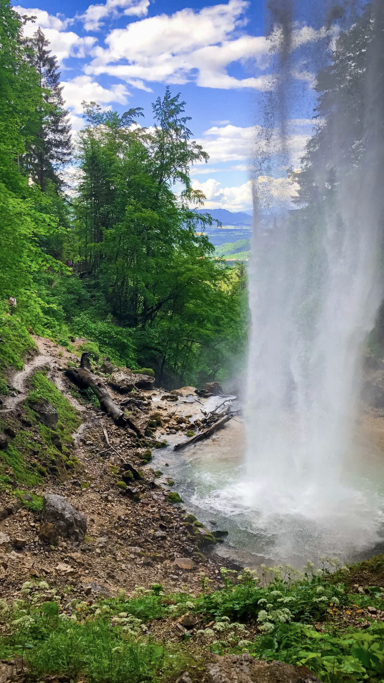 Hiking, Hochobir, Austria, Carinthia - My, The photo, Austria, Carinthia, Waterfall, Hike, Hiking, The mountains, Hiking, Travels, Tavern, Longpost