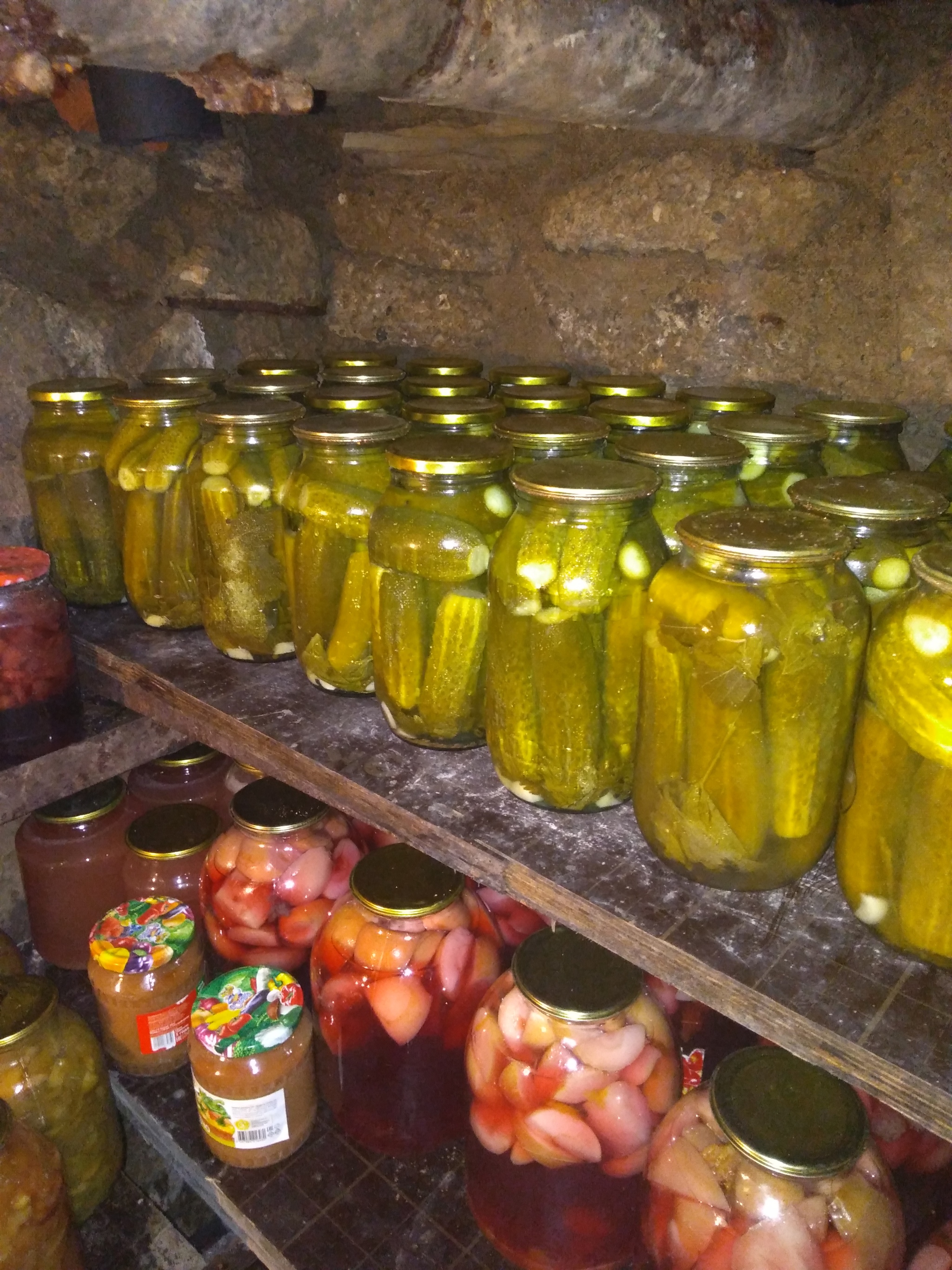 Almost ready for a hungry winter - My, Garden, Blanks, Pickles, Salted cucumbers, Canning, Snack, Longpost