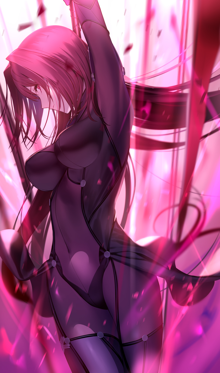 Scathach - Anime, Art, Anime art, Fate, Fate grand order, Scathach, Lancer