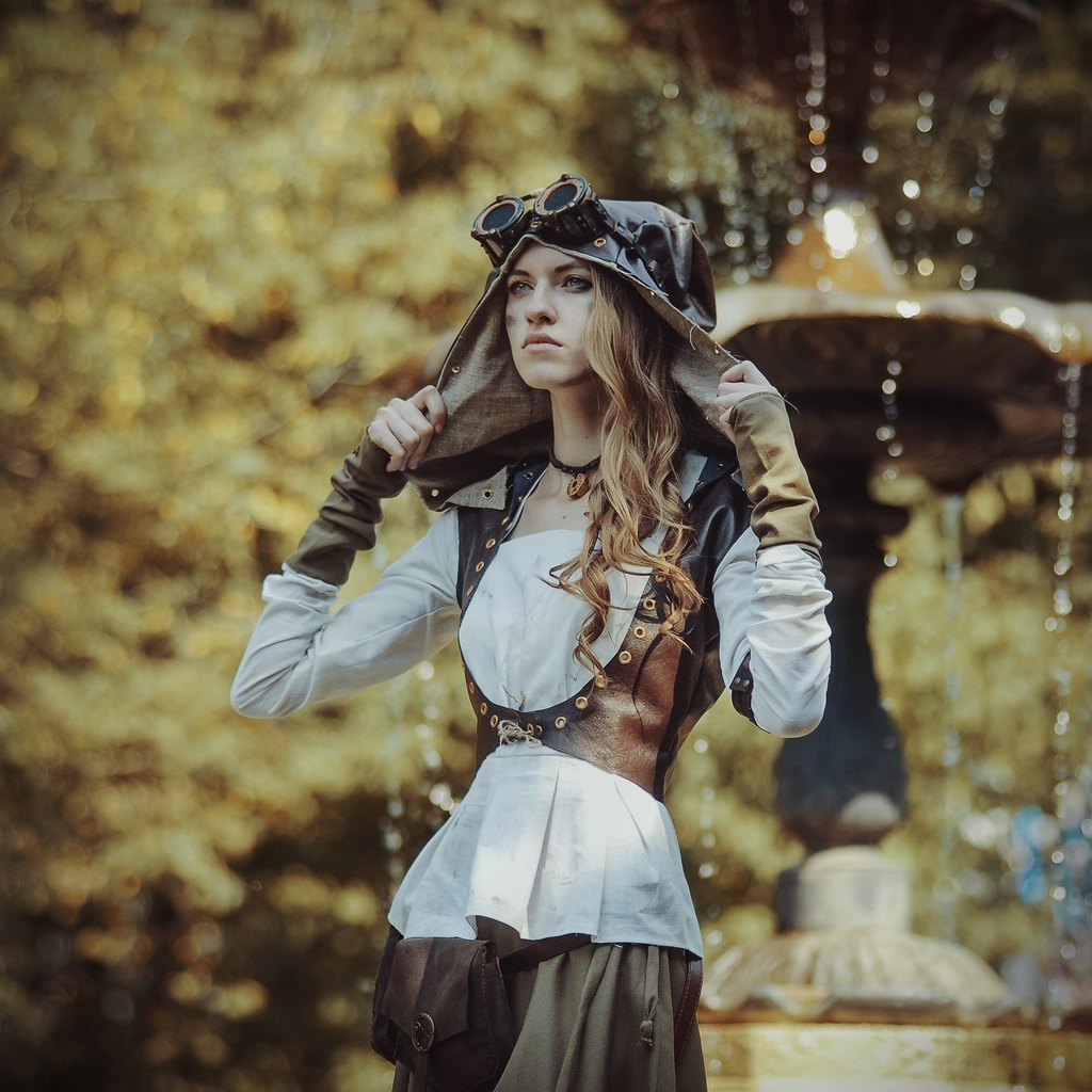 A little steampunk for your feed) - Girls, Steampunk, beauty, Longpost, Cosplay