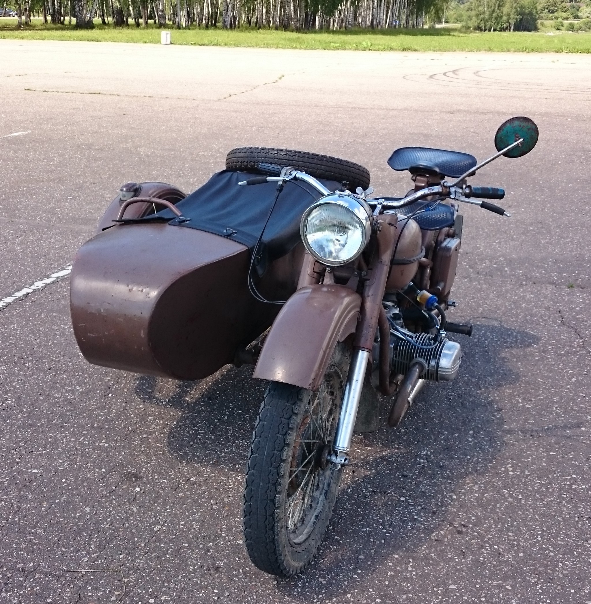 Схема электрооборудования мотоцикла Урал М67-36