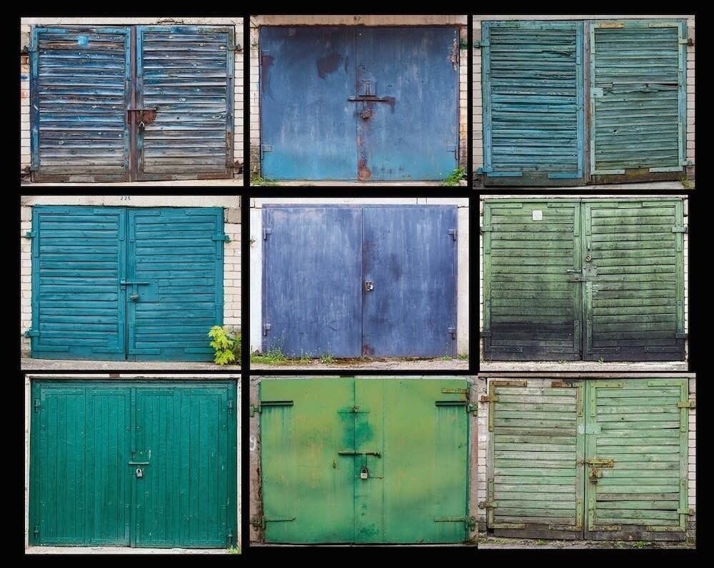 Garage door palette - Art, Design, Architecture, Garage, Longpost