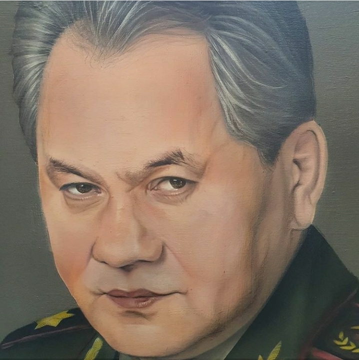 Shoigu 2.0 - My, Politics, Sergei Shoigu, Defense minister, Airbrushing, Portrait, Men, Army, Longpost