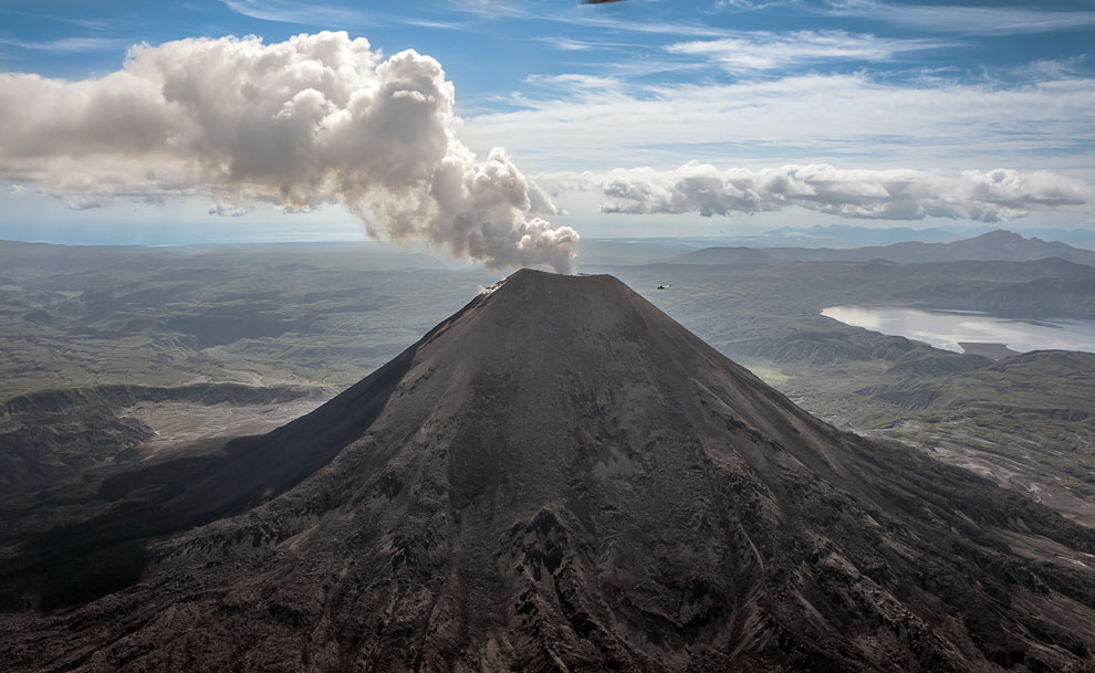 Volcanoes of Kamchatka - The nature of Russia, Volcano, Kamchatka, Longpost, Interesting, Klyuchevskoy Volcano, Tolbachik Volcano, Kamen volcano, Kisimen Volcano, Karymsky Volcano, Maly Semyachik volcano