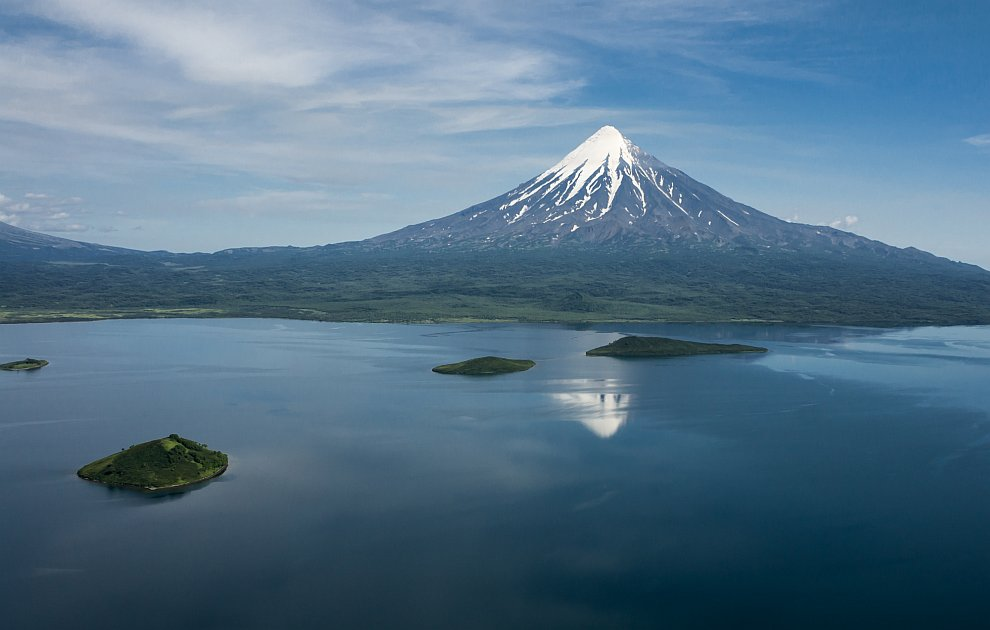 Volcanoes of Kamchatka - The nature of Russia, Volcano, Kamchatka, Longpost, Interesting, Klyuchevskoy Volcano, Tolbachik Volcano, Kamen volcano, Kisimen Volcano, Karymsky Volcano, Maly Semyachik volcano