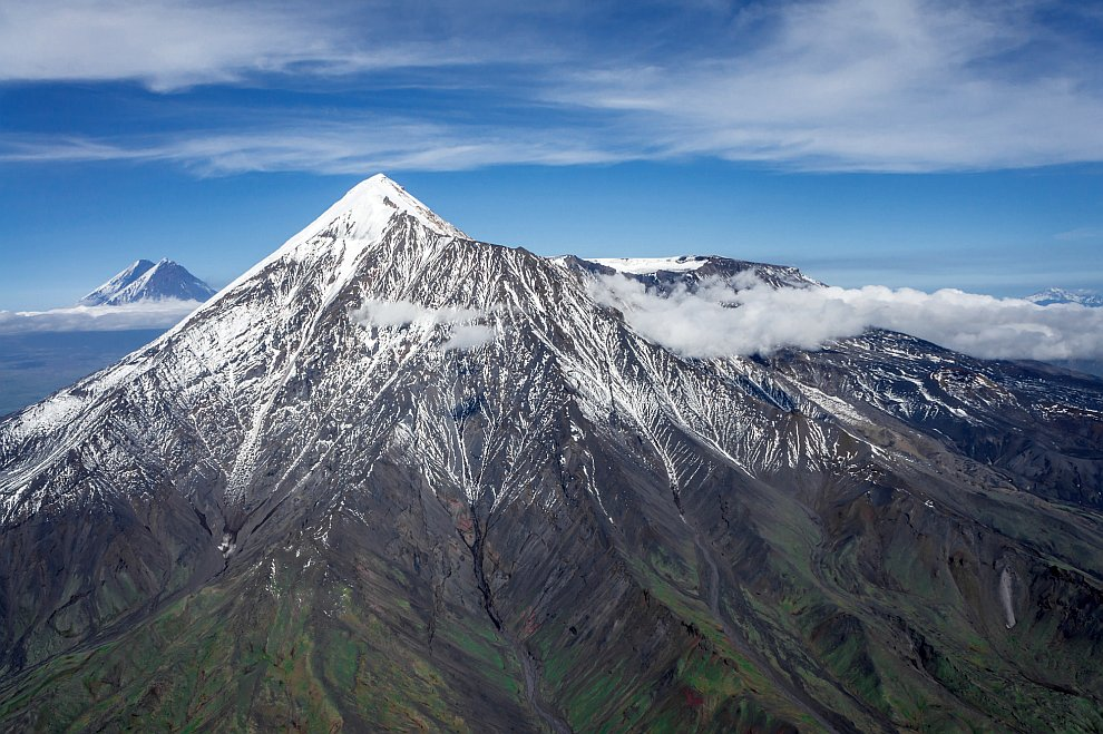 Volcanoes of Kamchatka - The nature of Russia, Volcano, Kamchatka, Longpost, Interesting, Klyuchevskoy Volcano, Tolbachik Volcano, Kamen volcano, Kisimen Volcano, Karymsky Volcano, Maly Semyachik volcano