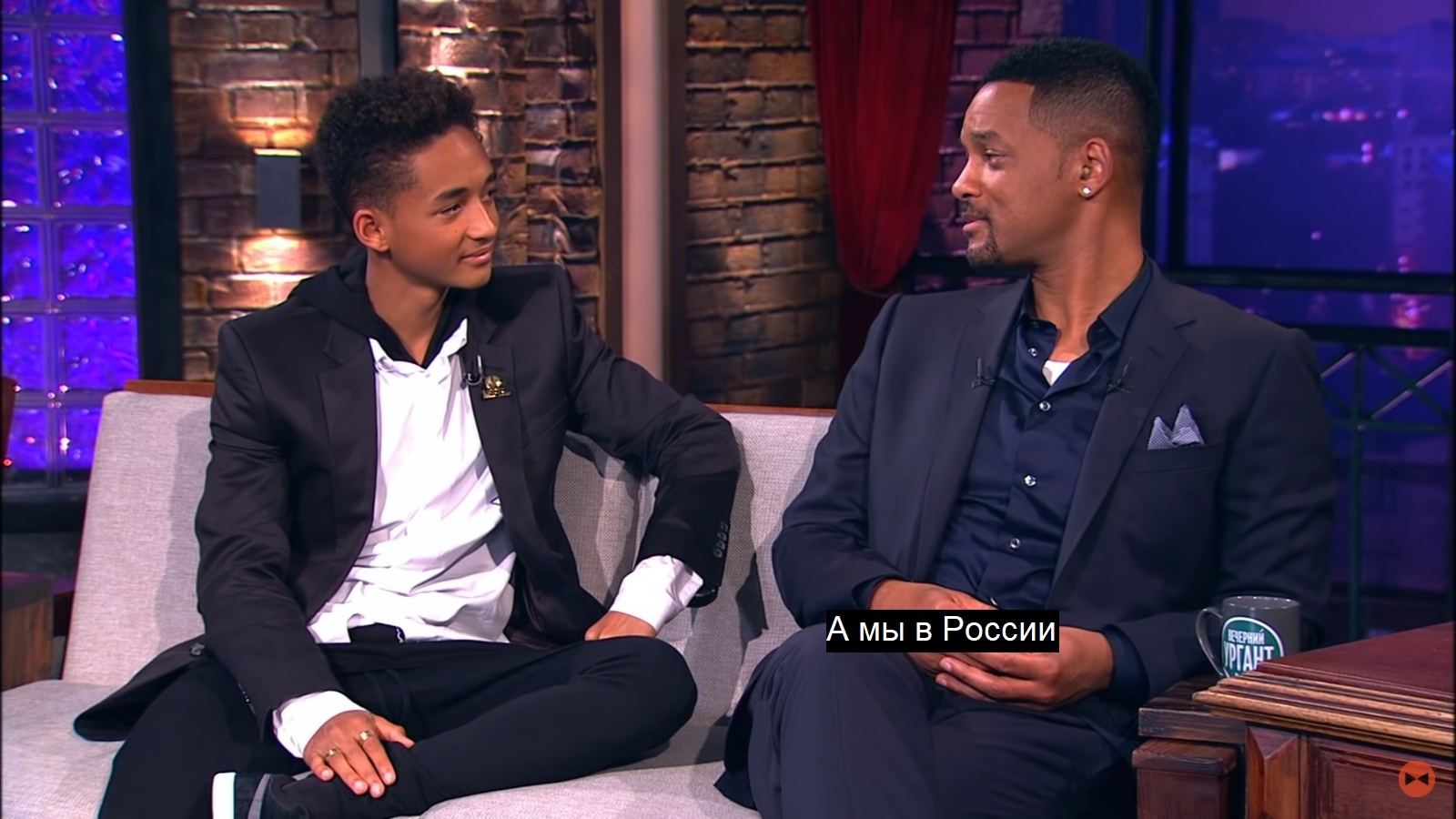 Well dad... - Will Smith, Actors and actresses, Celebrities, Storyboard, Evening Urgant, Children, Parents and children, Humor, Father, Longpost, Video