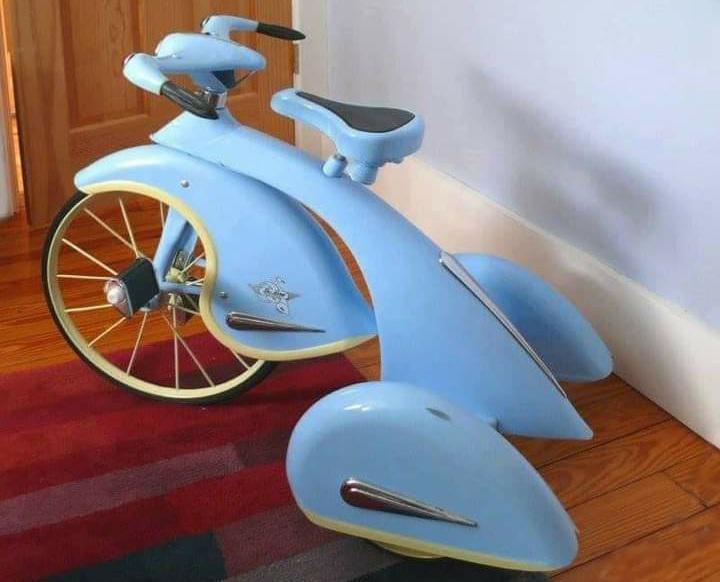 Children's tricycle, USA, 1936 - The photo, A bike, Tricycle, Children, USA, Design