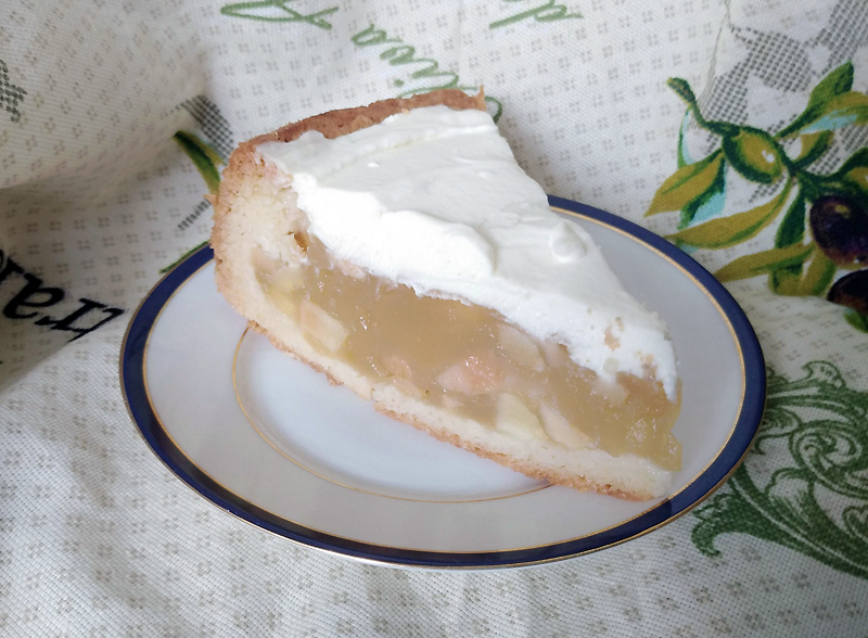 Яблочный пирог вкуснее, чем торт: заливка, как крем. Вкусный и простой рецепт