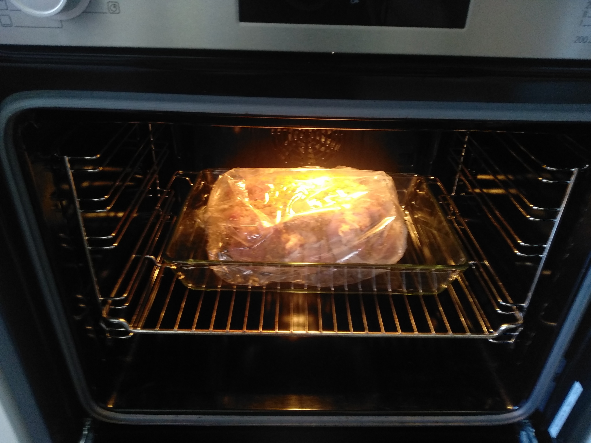 Cooking meatloaf in the oven - My, Men's cooking, Cooking, Pork, Hen, Longpost