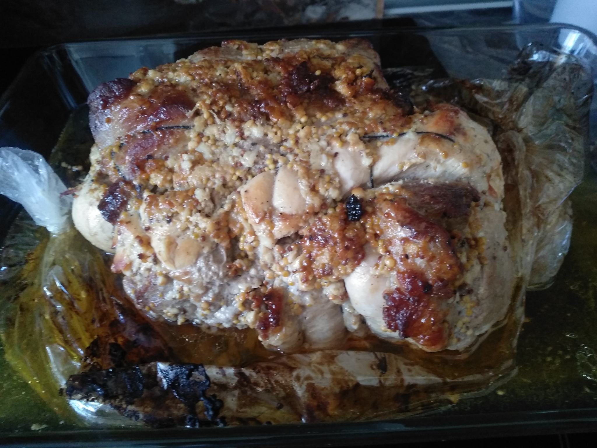 Cooking meatloaf in the oven - My, Men's cooking, Cooking, Pork, Hen, Longpost