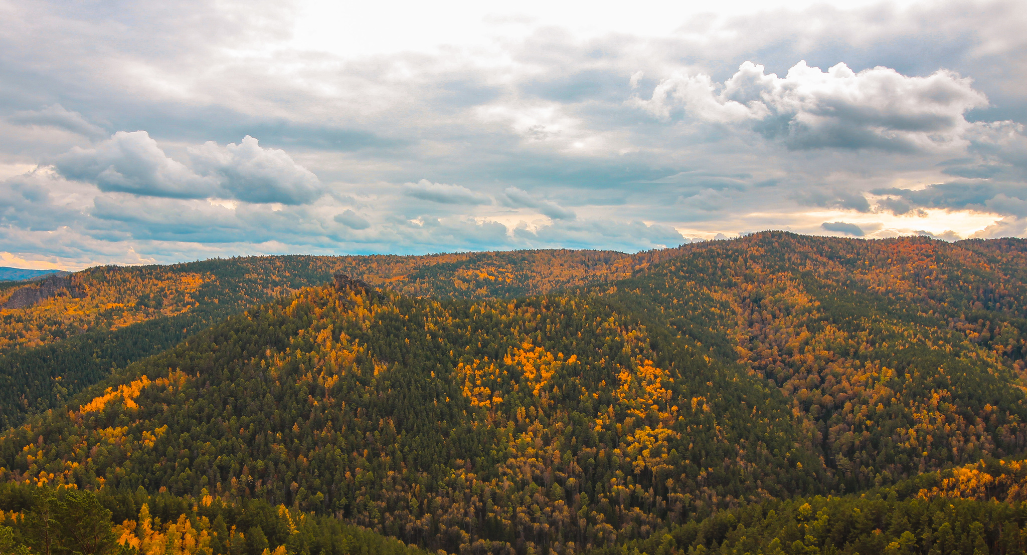 Autumn in the Krasnoyarsk Pillars National Park - My, Autumn, Krasnoyarsk, Krasnoyarsk region, Nature, Chipmunk, Forest, Town, Siberia, Longpost