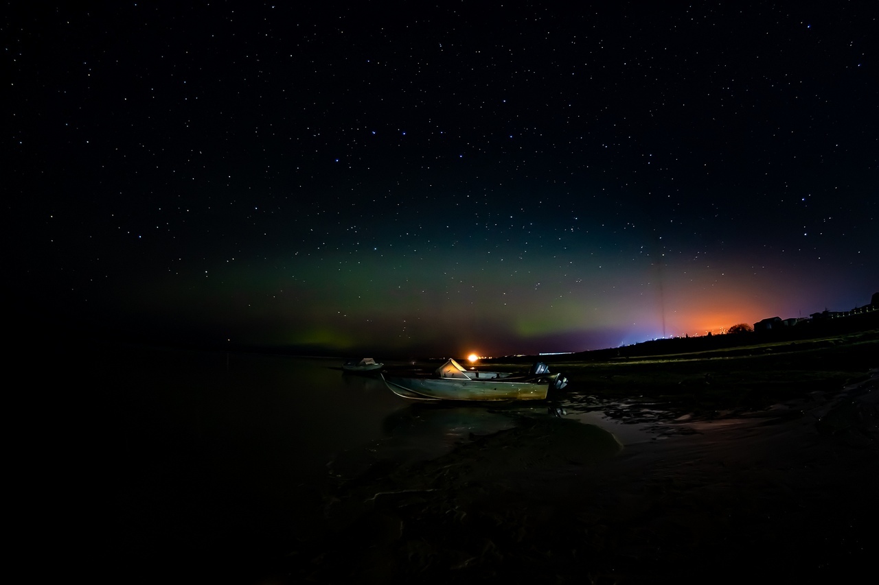 Northern night - Yamal, Polar Lights, Longpost