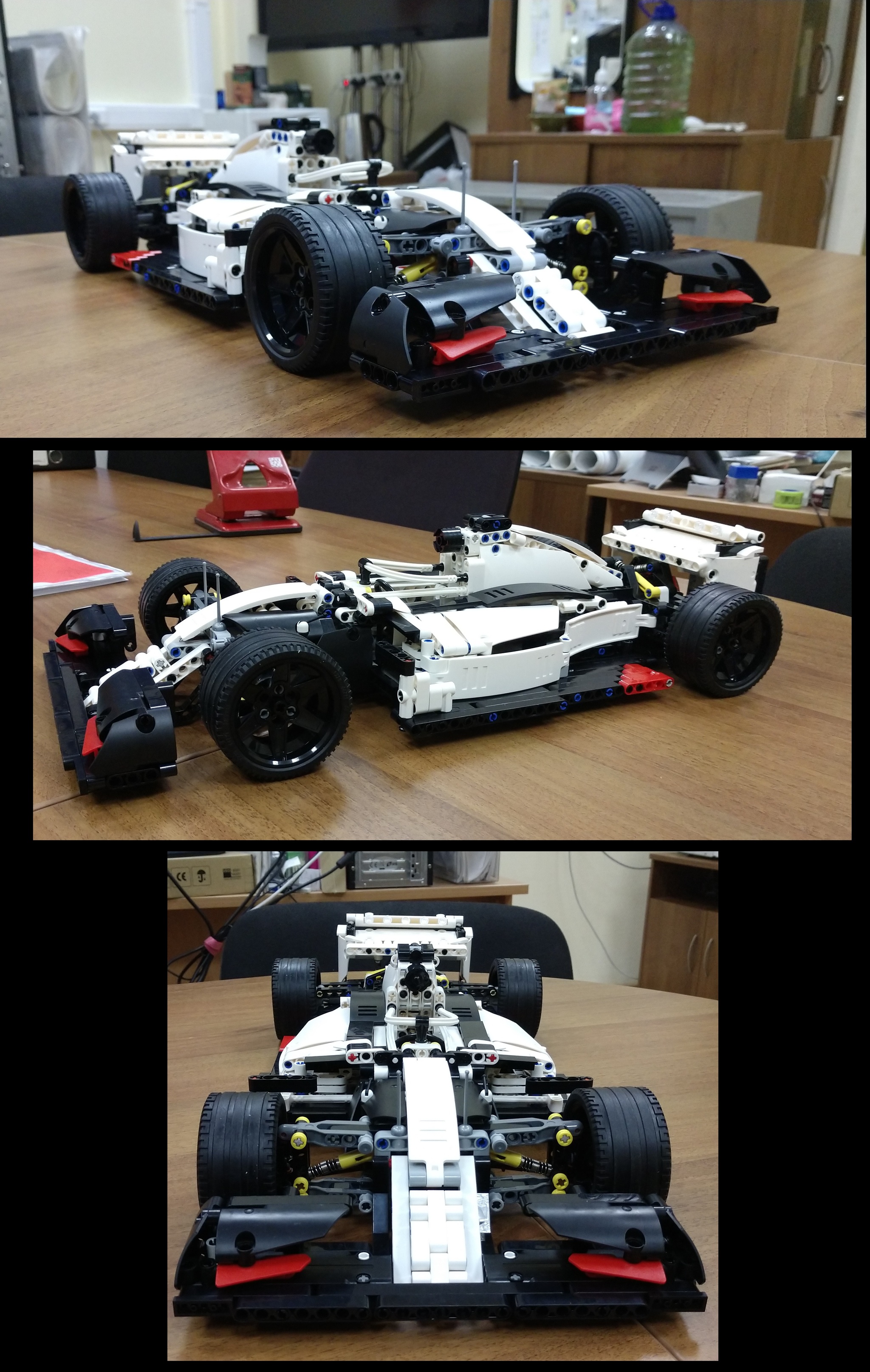 Not quite analogous to Lego 42096 Moulg King 13117 Formula-1 - My, Toys, Hobby, Constructor, Longpost