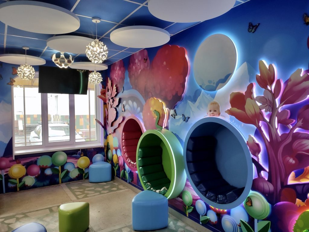 Six children's clinics in Chelyabinsk underwent designer renovations - Chelyabinsk, Design, Repair, children's Hospital, Good news, Positive, Longpost