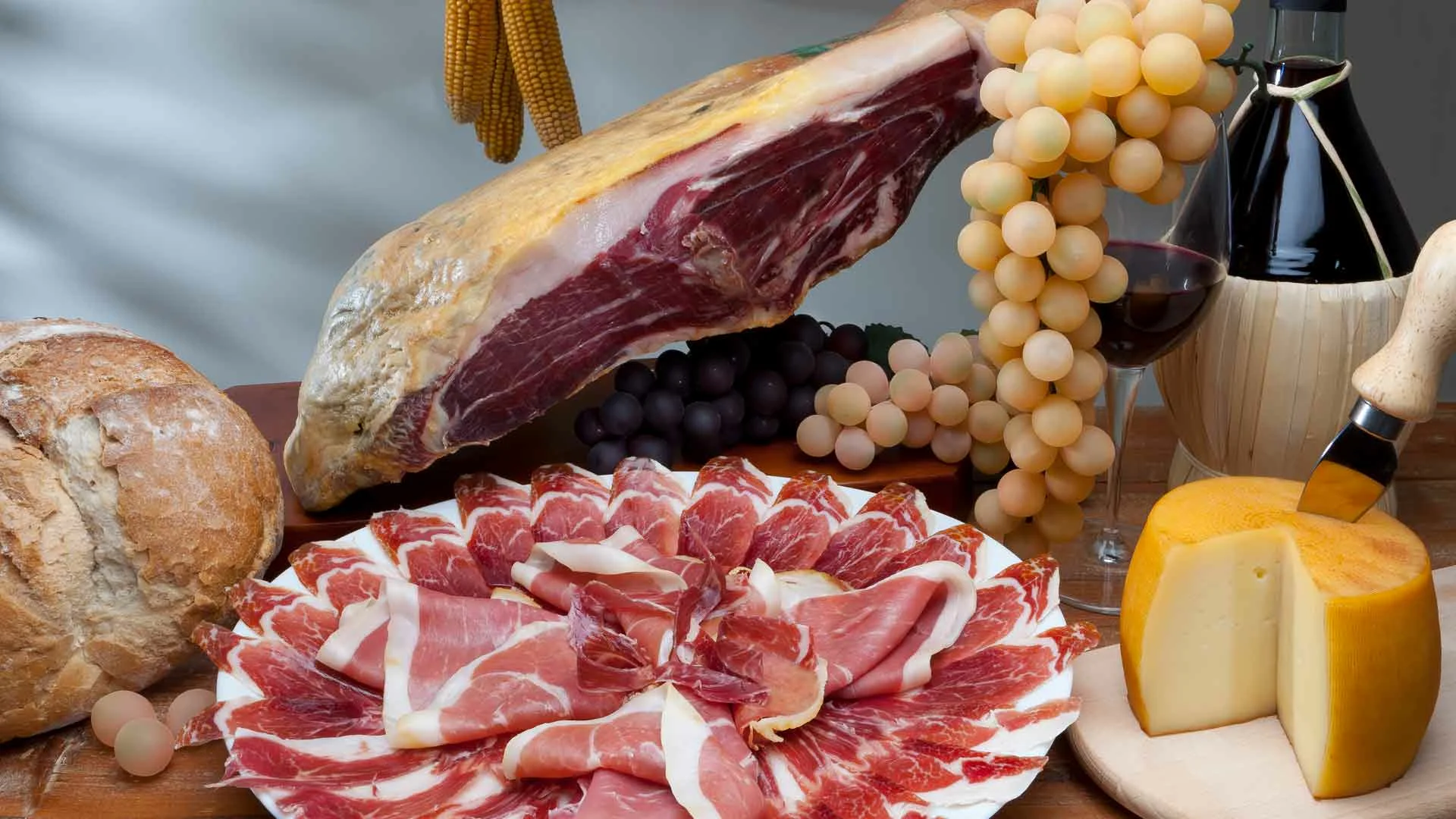 Spanish Jamon - My, Spain, Jamon, Spanish cuisine, Gastronomy, Food, Delicacy, Sanctioned goods, Longpost, Meat