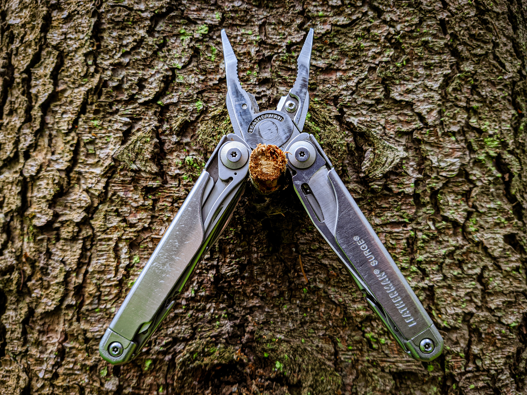 Leatherman Surge - Leatherman, Нож, Мультитул, Лес, Природа, Фото на тапок, Oneplus