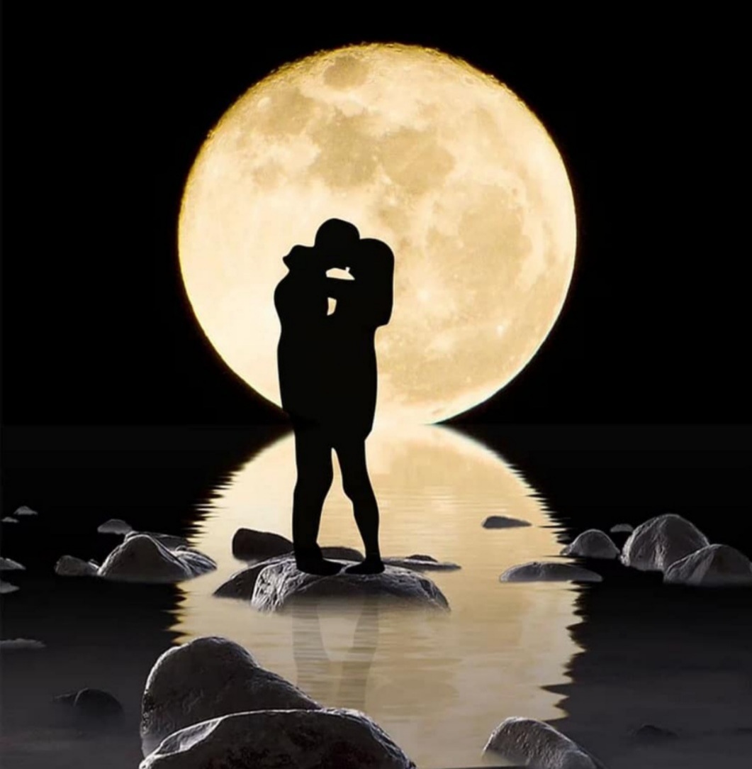 Poem. Moon - My, Poems, Love, Relationship, moon, Longpost