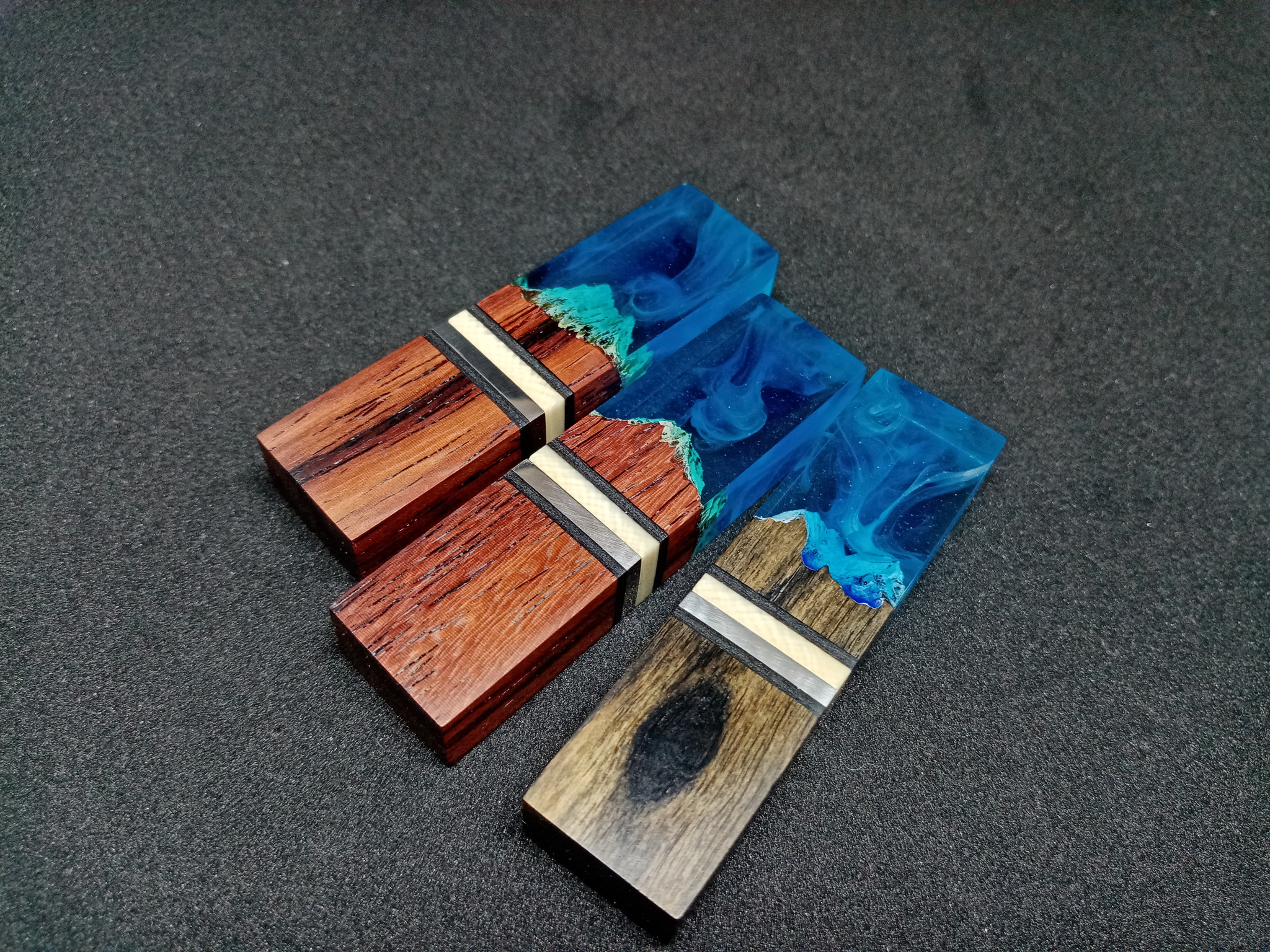 Flash drives made of epoxy resin and exotic woods, as well as other materials - My, Epoxy resin, Wood and resin, Longpost, Needlework with process, Exotic wood, Wood products, Flash drives, Video