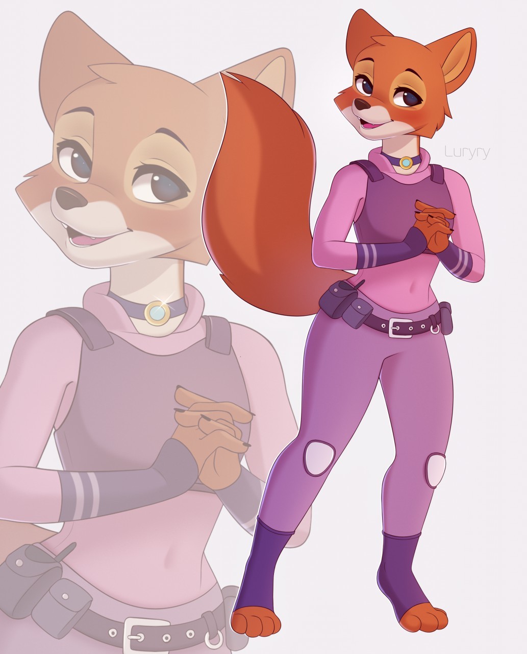 New police officer - Zootopia, Virgin Marian, Crossover, Robin the Hood, Zpd, Art, Furry, Anthro