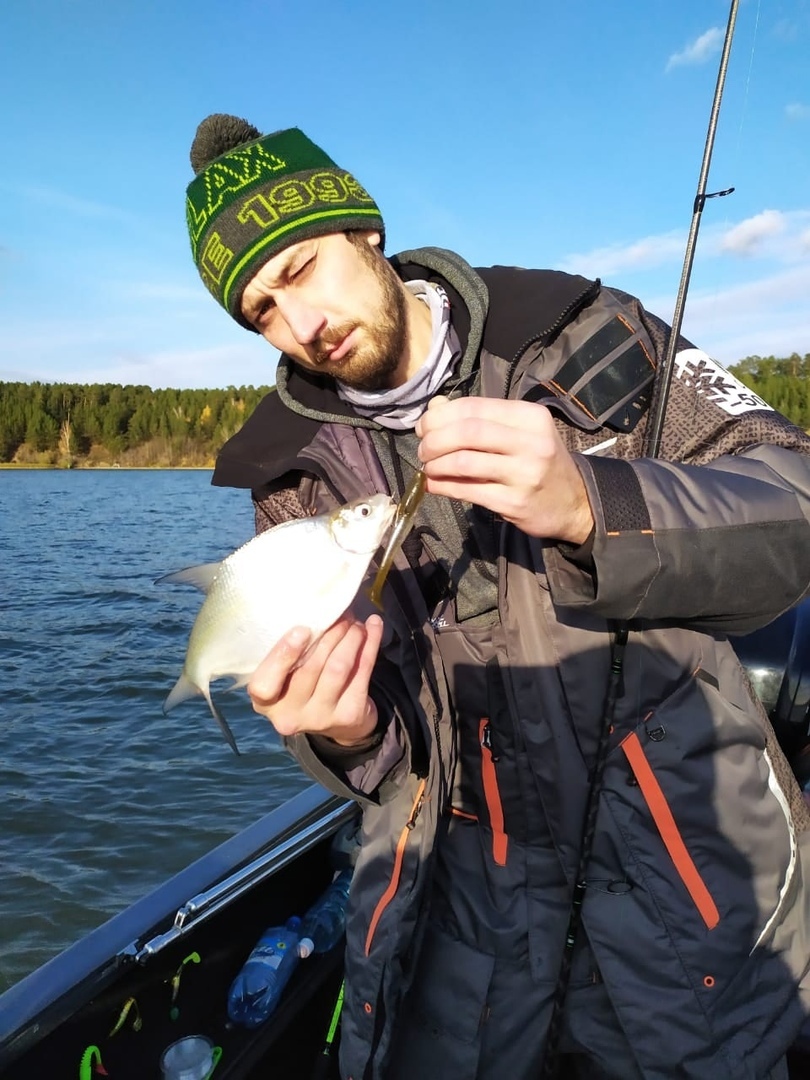 Predatory bream - My, Fishing, Novosibirsk, Berdsky Bay, Spinning