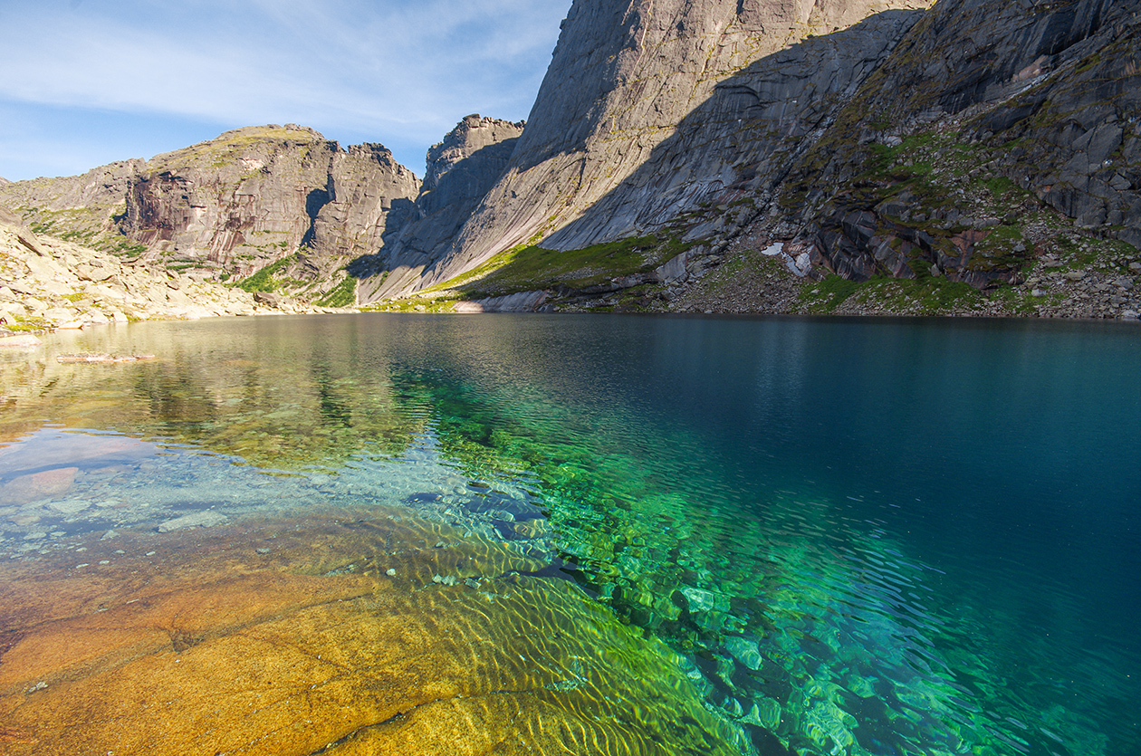 Clear water Ergakov - My, Ergaki, Landscape, Travels, Holidays in Russia, Wild tourism, Leisure, Camping, Longpost