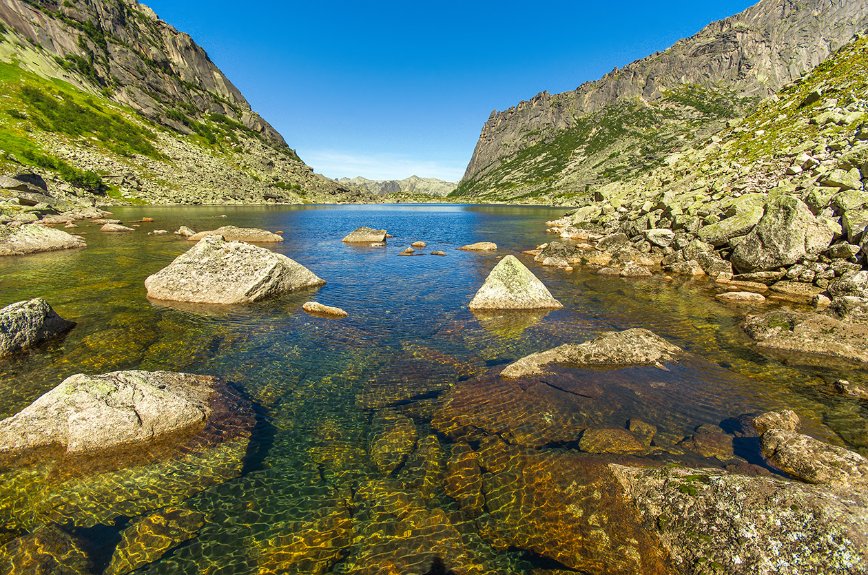 Clear water Ergakov - My, Ergaki, Landscape, Travels, Holidays in Russia, Wild tourism, Leisure, Camping, Longpost