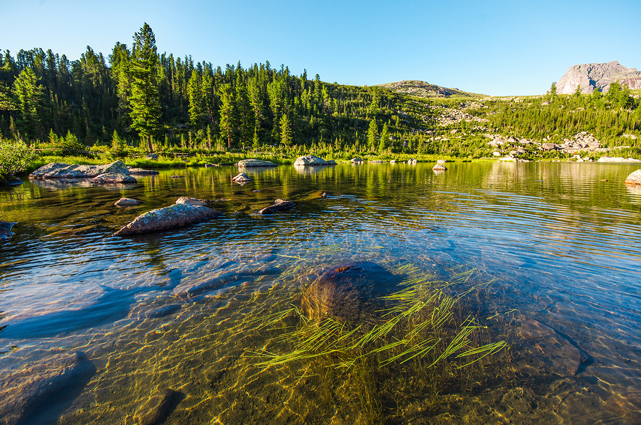 Clear water Ergakov - My, Ergaki, Landscape, Travels, Holidays in Russia, Wild tourism, Leisure, Camping, Longpost