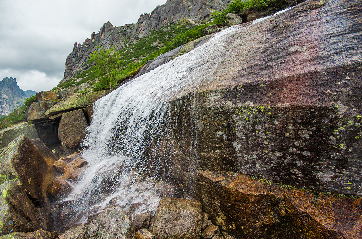 Clear water Ergakov - My, Ergaki, Landscape, Travels, Holidays in Russia, Wild tourism, Leisure, Camping, Longpost